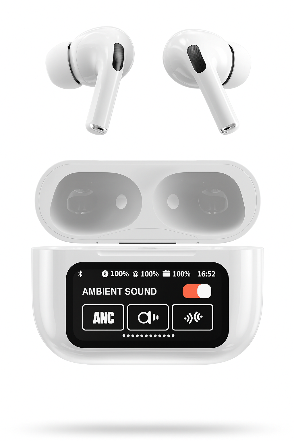 White Airpods