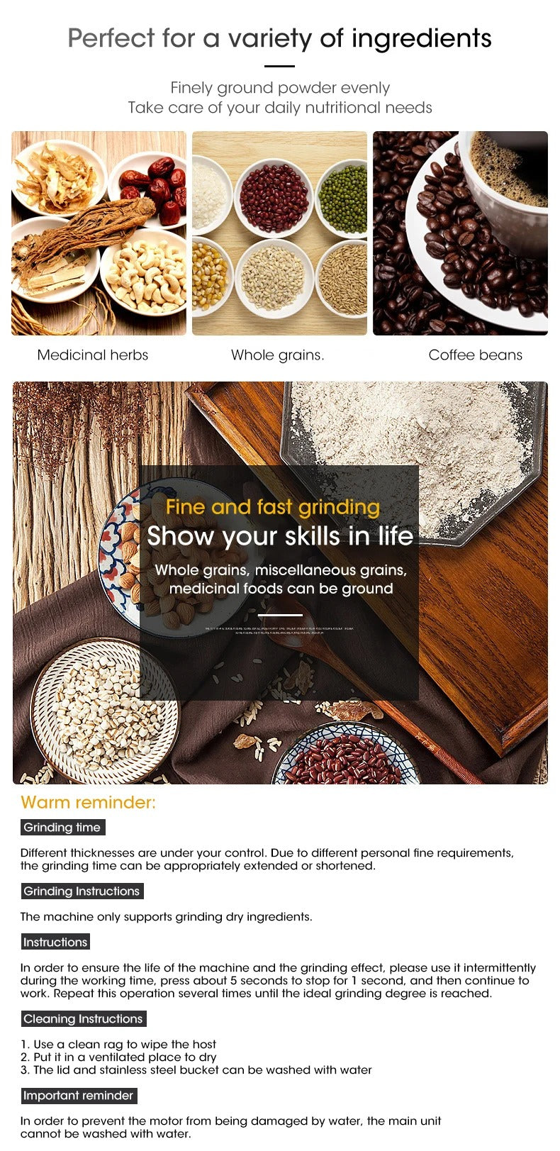 mini electric grinder