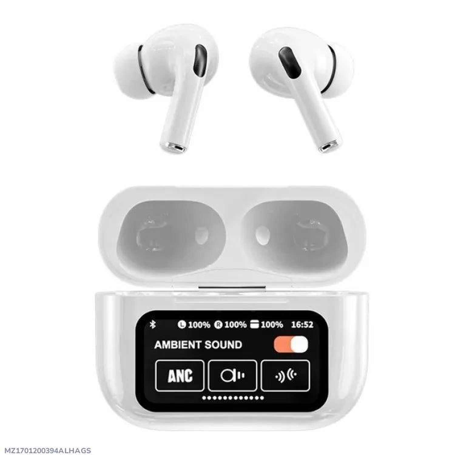 White Airpods