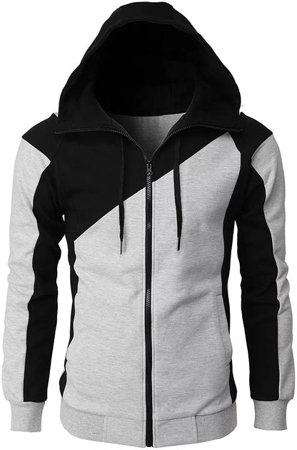 Fashion Zip Hoodies Men