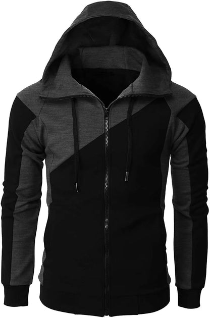 Fashion Zip Hoodies Men